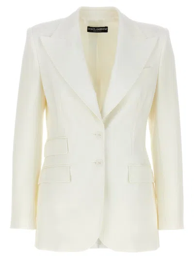 Dolce & Gabbana Turlington Blazer Blazer And Suits White