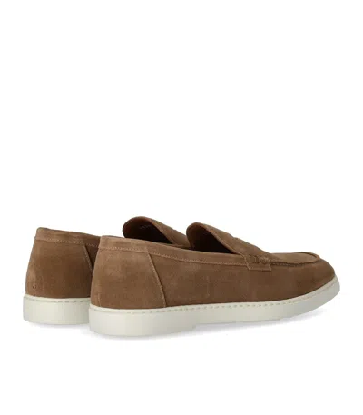 Doucal's Moccasin Adler In Soft Calf Suede