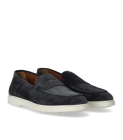 Doucal's Mocassins Adler Suede Loafers