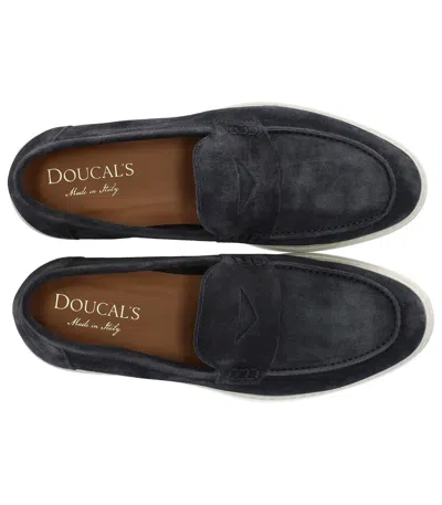Doucal's Mocassins Adler Suede Loafers