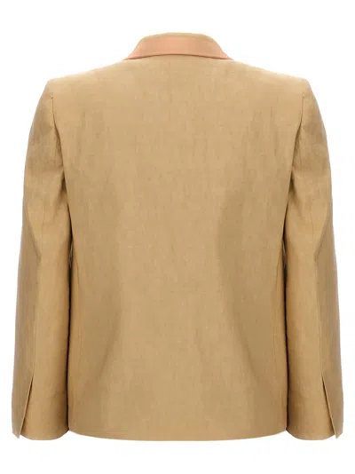 Dries Van Noten Bessie Blazer And Suits Beige