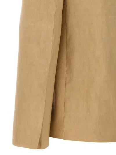 Dries Van Noten Bessie Blazer And Suits Beige