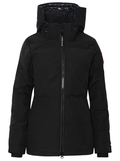 Shop Canada Goose Black Polyester Chelsea Jacket