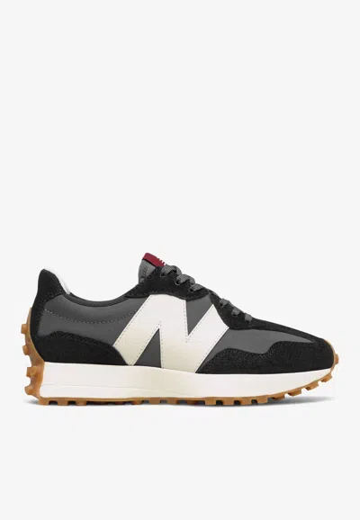New Balance 327 Low-top Sneakers In Black