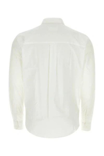 Shop Ami Alexandre Mattiussi Ami Men Camicia In White