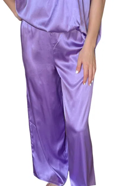 Adrienne Cora Pants In Lavender In Purple