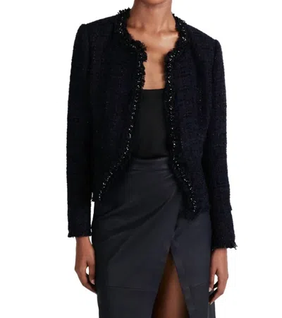 Derek Lam 10 Crosby Elizabeth Peplum Jacket In Multi