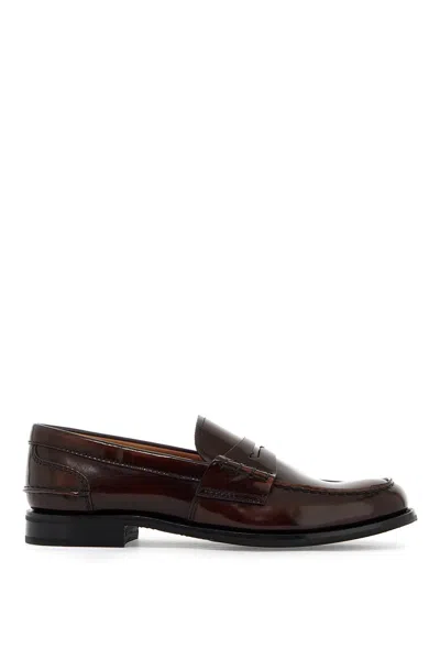 Shop Church's Pembry Mocassins In Brown