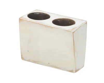 Homezia 2" Wide Pillar Centerpiece Votive Candle Holder