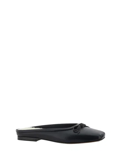 Shop Brunello Cucinelli Ballerinas In Black