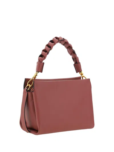 Shop Coccinelle Handbags In Brandy/gren.red