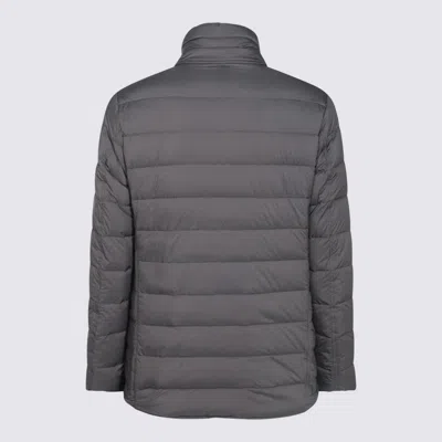 Herno Versatile Jacket With Front Flap Pockets In Anthracite