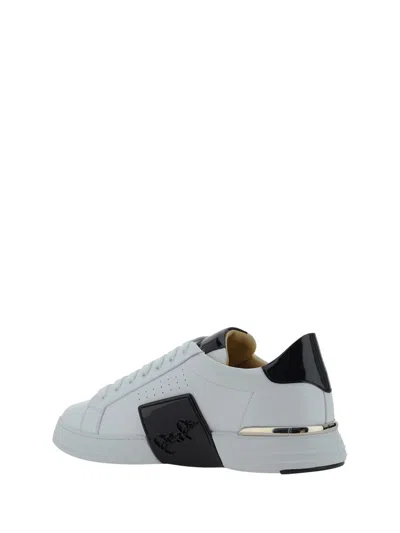 Shop Philipp Plein Sneakers In White