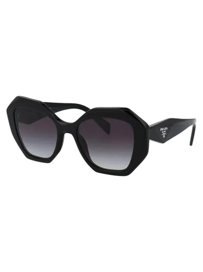 Prada 0pr 16ws Sunglasses In 1ab5d1 Black