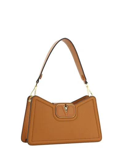 Shop Valentino Garavani Shoulder Bags In Kel