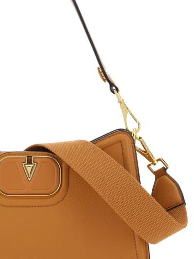 Shop Valentino Garavani Shoulder Bags In Kel