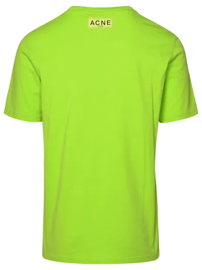 Shop Acne Studios Green Cotton T Shirt