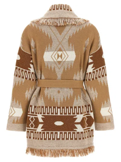 Alanui Icon Cashmere And Linen Blend Cardigan