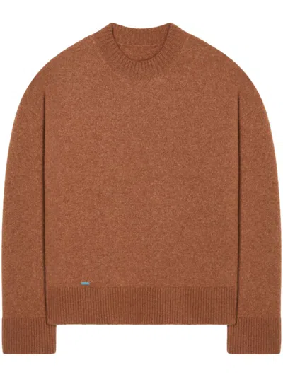 Alanui Ribbed-edge Cashmere-blend Jumper