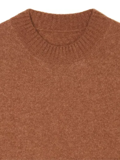 Alanui Ribbed-edge Cashmere-blend Jumper