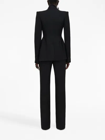 Shop Alexander Mcqueen Alexander Mc Queen Tailored Wool Trousers