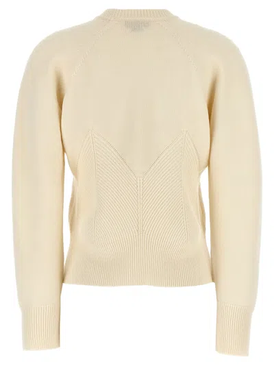 Shop Alexander Mcqueen 'chevron Corset' Sweater