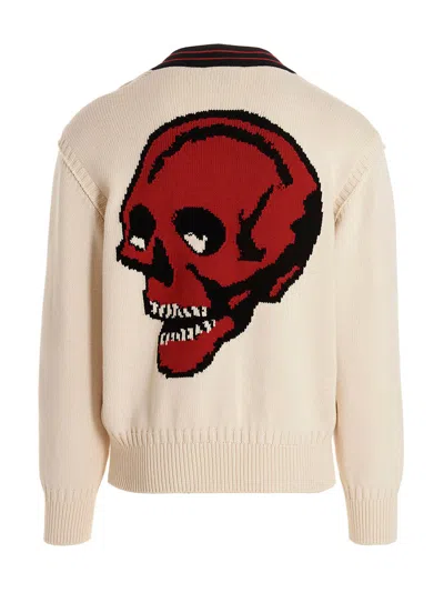 Alexander Mcqueen Skull Intarsia Bitton
