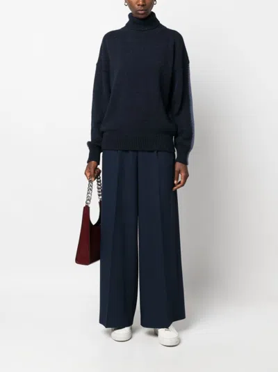 Alysi Mohair Wool Turtleneck Sweater