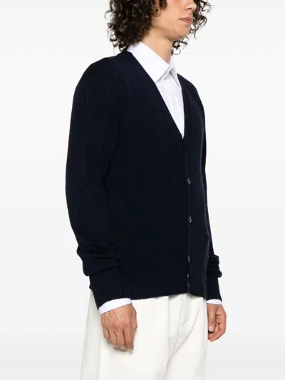 Shop Ami Alexandre Mattiussi Ami Paris Ami De Coeur Cashmere Cardigan