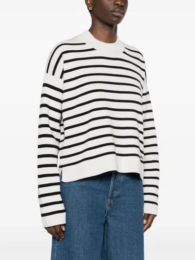 Shop Ami Alexandre Mattiussi Ami Paris Organic Cotton Sailor Sweater