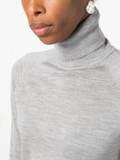 Shop Armarium Wool And Cashmere Blend High Neck Sweater