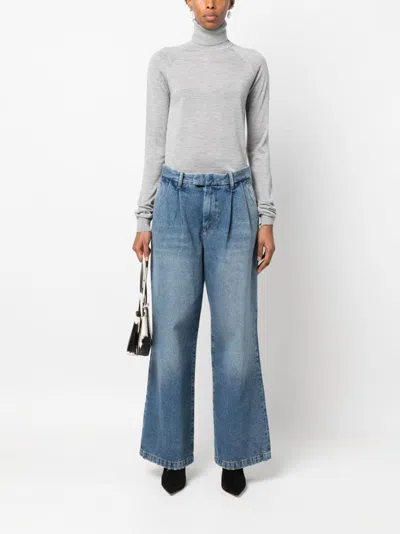 Armarium Wool And Cashmere Blend High Neck Sweater