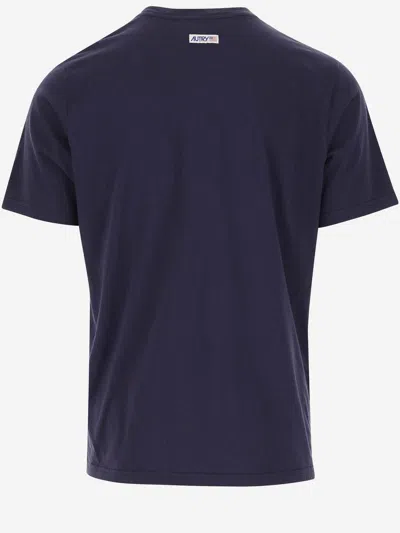 Shop Autry Cotton T Shirt With Logo