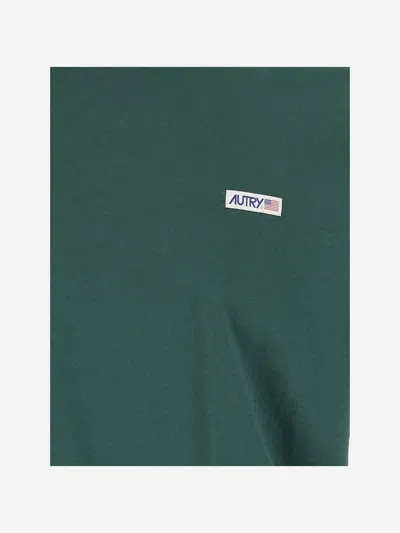 Shop Autry Cotton T Shirt With Logo