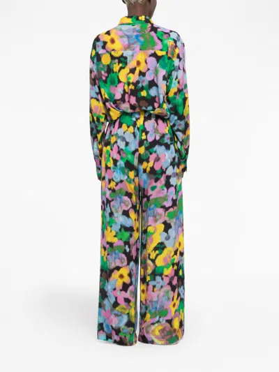 Az Factory With Lutz Huelle Printed Pyjamas Trousers