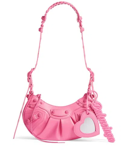 Balenciaga Women Le Cagole Xs Leather Shoulder Bag