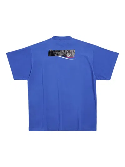 Shop Balenciaga Oversized Cotton T Shirt