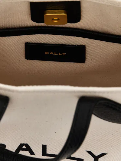 Bally Blackwhite Bar Mini Keep On Shopping Bag