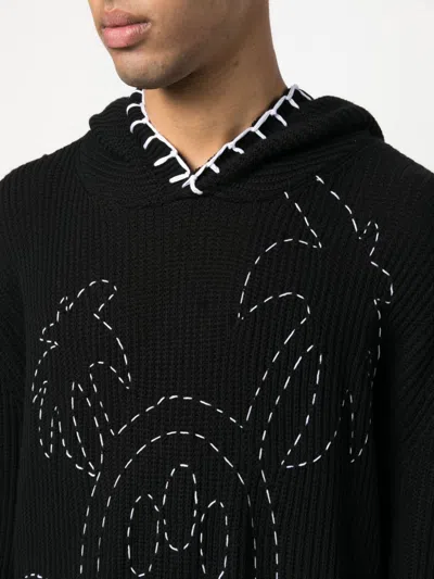 Shop Barrow's Knitted Hoodie