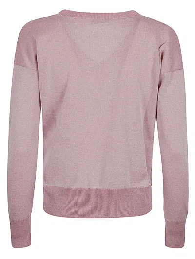 Baserange Base Cotton Blend V-neck Sweater