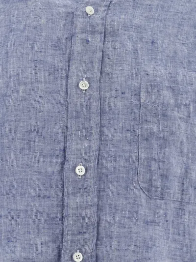 Beams Button-down Collar Linen-chambray Shirt