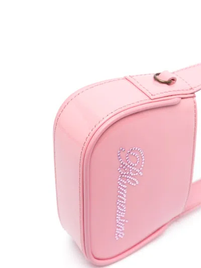 Blumarine Patent Leather Logo Handbag