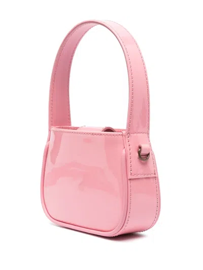 Blumarine Patent Leather Logo Handbag