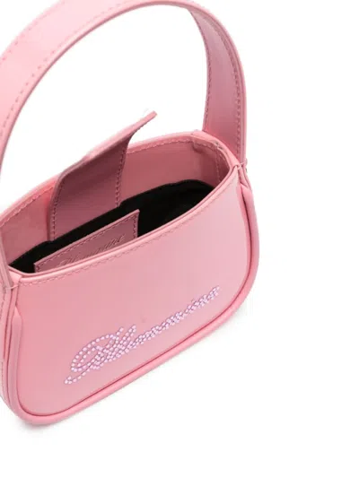 Blumarine Patent Leather Logo Handbag