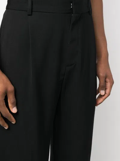 Botter Wool Pleated Straight-leg Trousers