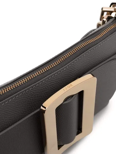 Shop Boyy Buckle Pouchette Epsom Leather Handbag