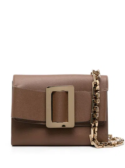 Boyy Women's Buckle Travel Case Epsom Leather Handbag