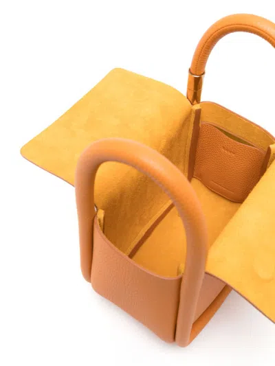 Shop Boyy Wonton 20 Pebble Leather Handbag