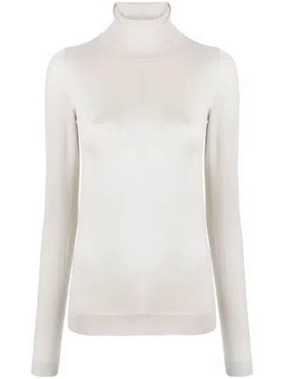 BRUNELLO CUCINELLI BRUNELLO CUCINELLI CASHMERE AND SILK BLEND TURTLENECK SWEATER 