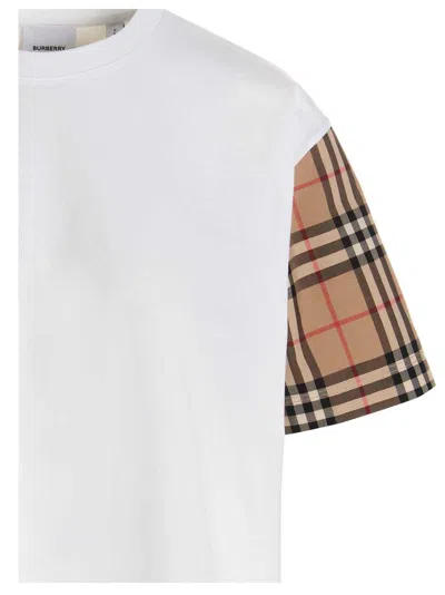 Burberry Regular Logo T-shirt In White